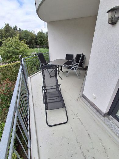 Wunderschöne 2-Zimmer-Wohnung in Top-Lage von Scharbeutz in unmittelbarer Strandnähe zu verkaufen – Balkonfoto