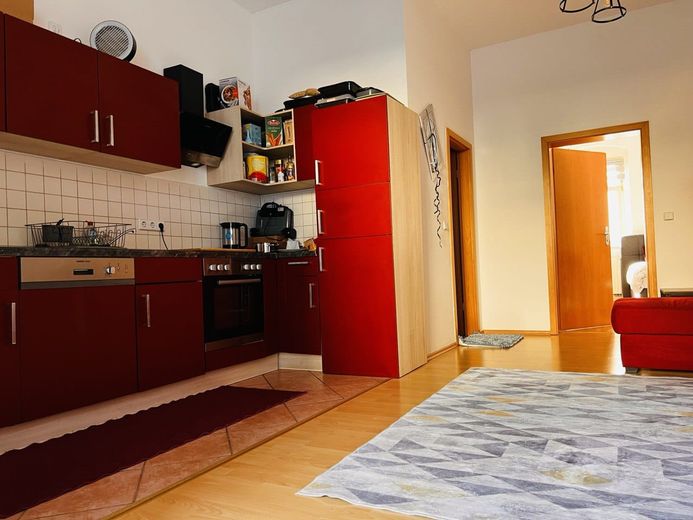 Helle 2-Zimmerwohnung mit Balkon im Zentrum von Zwickau – Küche