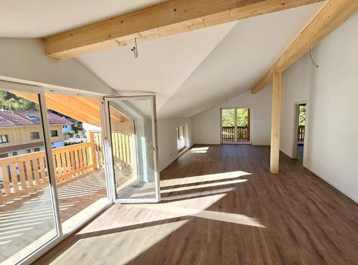 Wohnküche mit Südbalkon