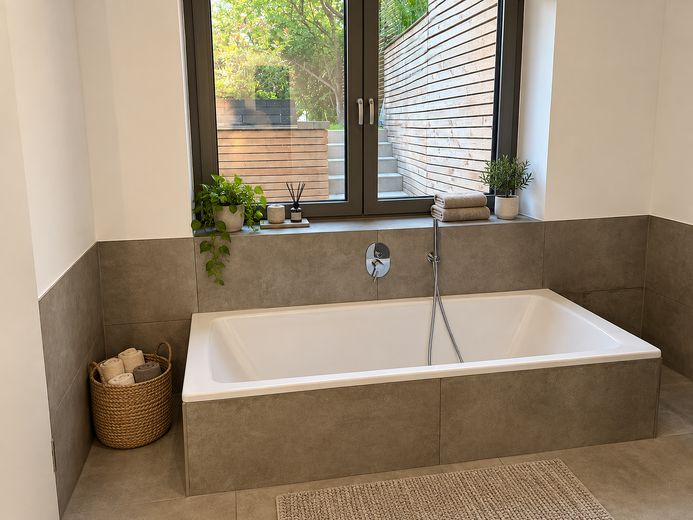 Wymarzony dom w Seeheim-Jugenheim – Badewanne 