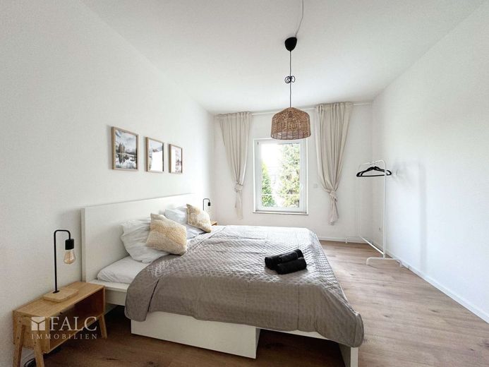 Mehrfamilienhaus-12 Wohnungen-Energieklasse A – Schlafzimmer