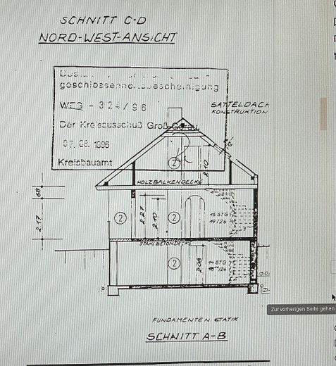 Detached single-family house with garden, balcony and parking space  commission-free – Grundriss Haus