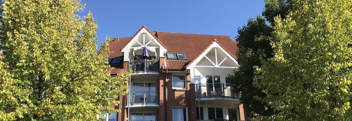 Frontansicht des Gebäudes