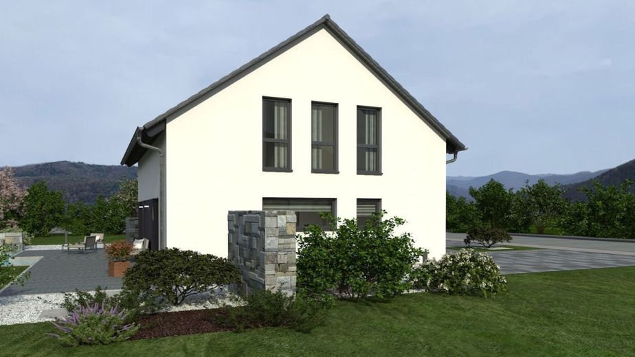 UNA CASA CHE CONVINCE PER LA GRANDE DISPONIBILITÀ DI SPAZIO – Ansicht Garten