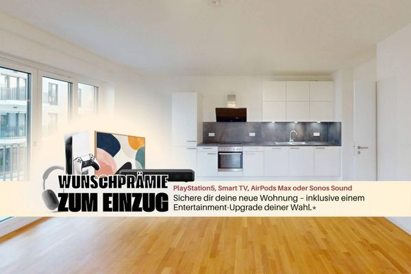Friedenauer Höhe'de 3 odalı, ankastre mutfaklı ve balkonlu yeni yapı hayali