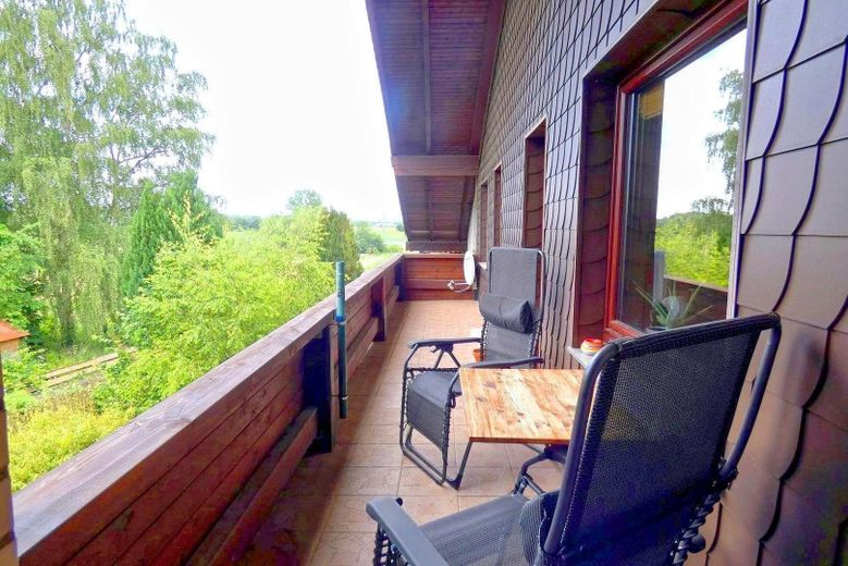 Balkon in Südausrichtung