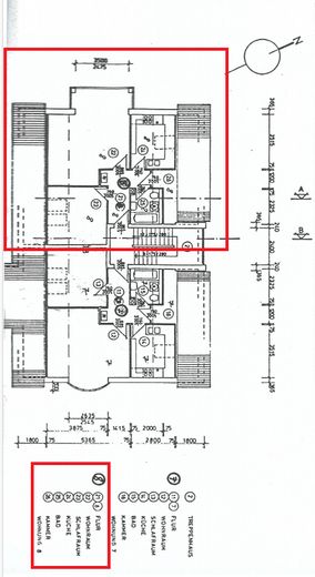 Grundriss Wohnung Nr. 8