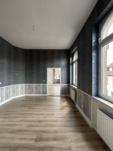 Renovierte Altbauwohnung im denkmalgeschützten Ensemble – Esszimmer