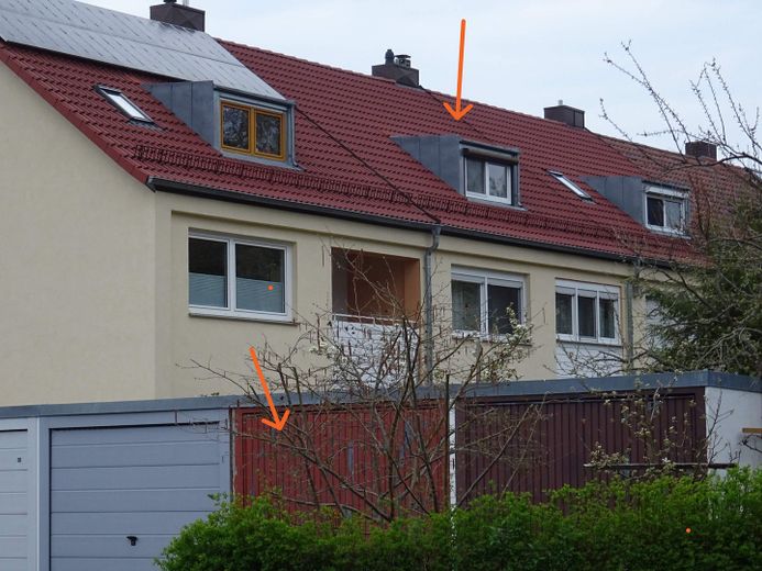 TOP LAGE LAUFAMHOLZ: LAUFEND UND UMFANGREICH MODERNISIERTES -- 6-ZIMMER-RMH MIT EINZELGARAGE. – RMH-2tes v. links mit Garage