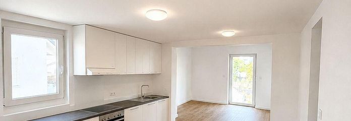 Kernsanierte Wohnung mit Balkon und hochwertiger neuer Einbauküche – Küche 