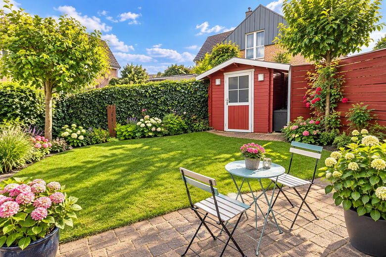 منزل مزدوج جميل وواسع في جنوب دويسبورغ – Garten
