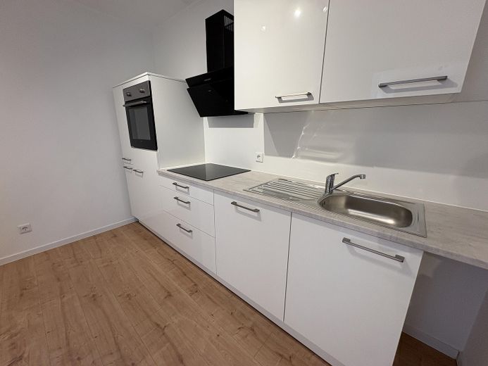 Renovierte 2-Zimmer-Wohnung mit Balkon und Einbauküche in Bamberg (WE49) – Küche