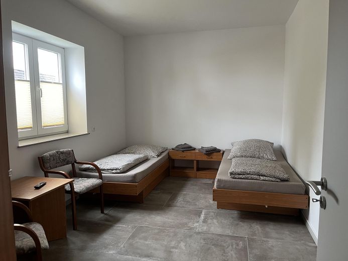 4-Raum-Wohnung in Lieblingshof - Doppelhaushälfte – Schlafzimmer
