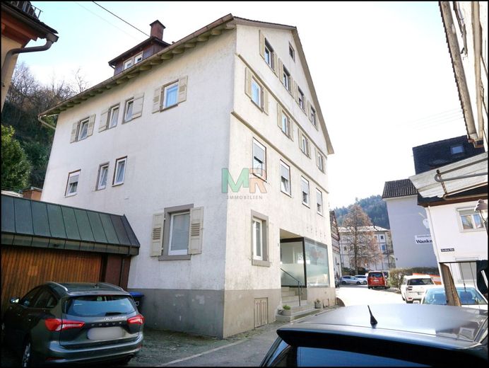 Renditeobjekt: Wohn- &amp; Geschäftshaus mit Schlossblick – MFH Seitenansicht, 1