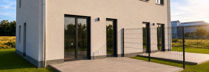 Neubau für Familien: 5 Zimmer, Garten, PV & 2 Stellplätze | Rousseau Park - Nur noch 1 verfügbar – Rechte Doppelhaushälfte Hinten