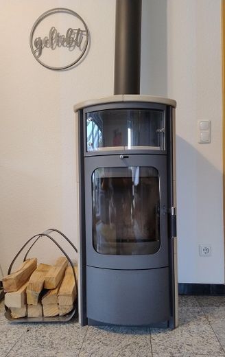 gemütlicher Kaminofen