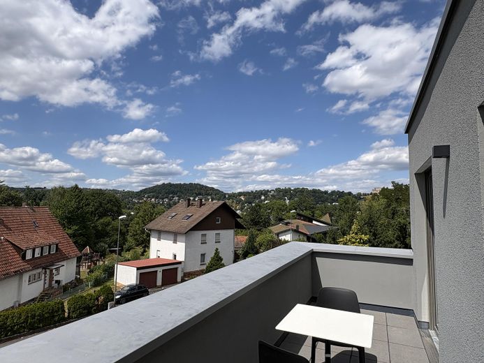 Erstbezug: Möbliertes, exklusives Penthouse 1-Zimmer-Apartment in hochwertigem Neubau – फोटो 13
