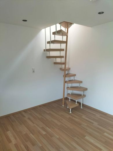 Treppe zum Schlafzimmer