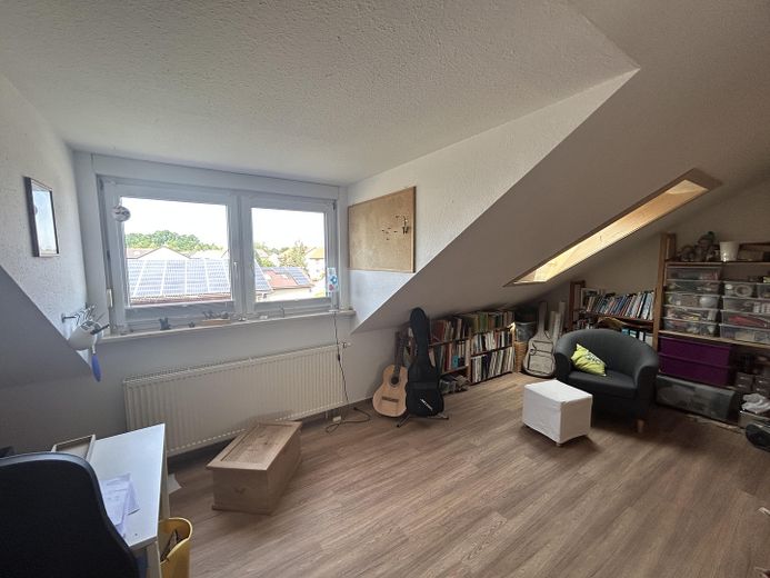 Studio Westseite mit Dachgaube