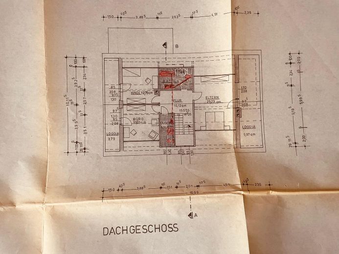 Exclusive House with Garage and Three Parking Spaces – Grundriss OG