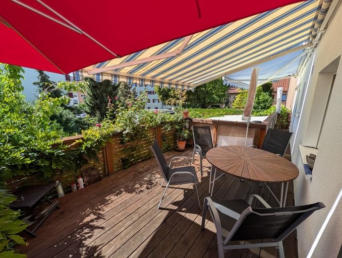 1–2-family house for sale in KN Petershausen – Terrasse/Balkon