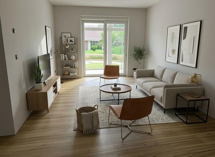 Living with panoramic views of the Schönbuch in Pliezhausen-Rübgarten – Einliegerwohnung Wohnen UG