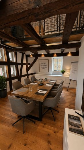 Ihr Büro im historischen Fachwerkhaus - Wintergarten & Sonnenhaus-Energie – Büro OG