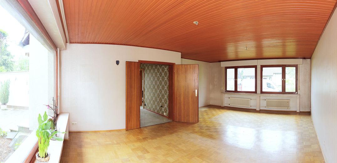 Wohnzimmer Richtung Südwest