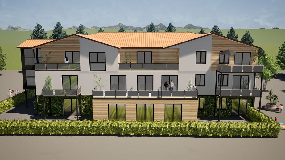 Nachhaltiges Neubau-Appartement – attraktives Wohnen oder Investment *5% Degressive AfA* – Außenansicht