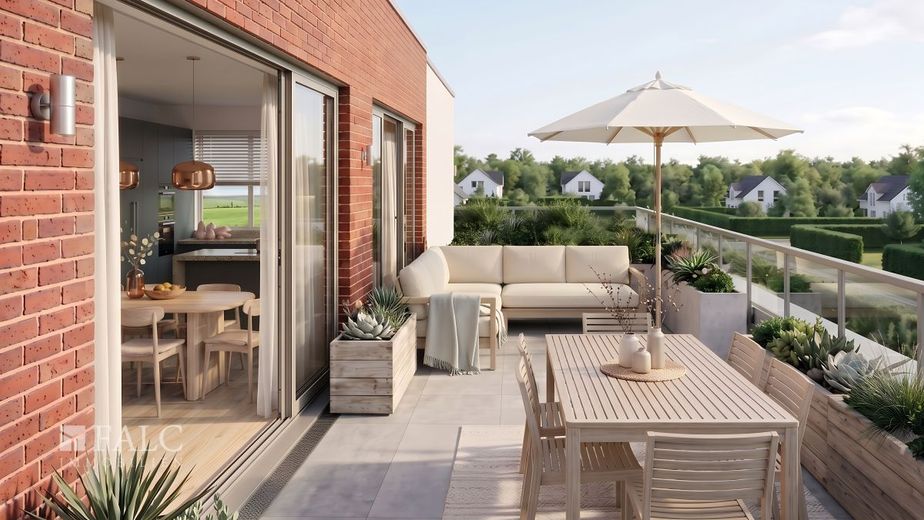 Mehr drin - von Anfang an: Terrassenwohnung mit Stil! – Dachterrasse