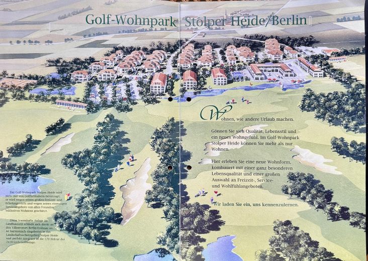 Maisonette-Wohnung Golf-Wohnpark Stolper Heide – Original-Verkaufsprospekt