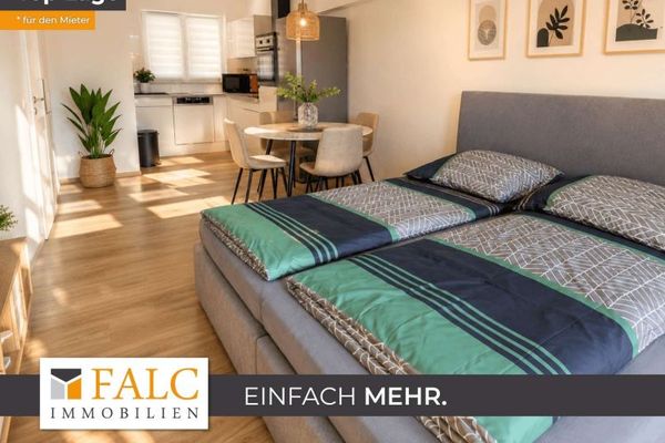 Logement temporaire – Appartement entièrement meublé avec terrasse et accès au jardin