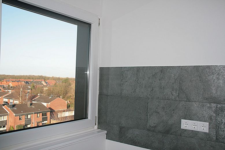 Küche Wandfliesen -Steinoptik