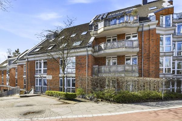 Appartement en copropriété attrayant, loué, à Hamburg-Niendorf avec balcon