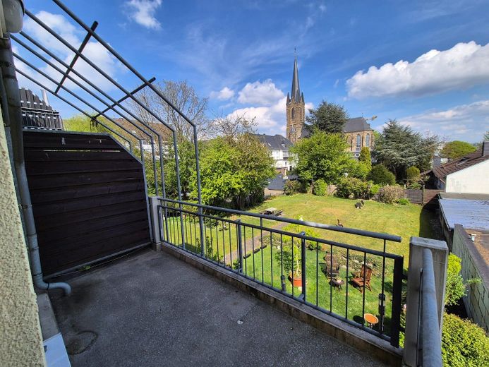 Balkon mit Aussicht