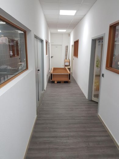 Flur zu den Ausstellungsräumen