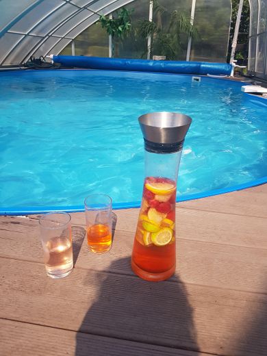 Exclusive detached house near Norddeich with pool, sauna, horse keeping – Schwimmbad