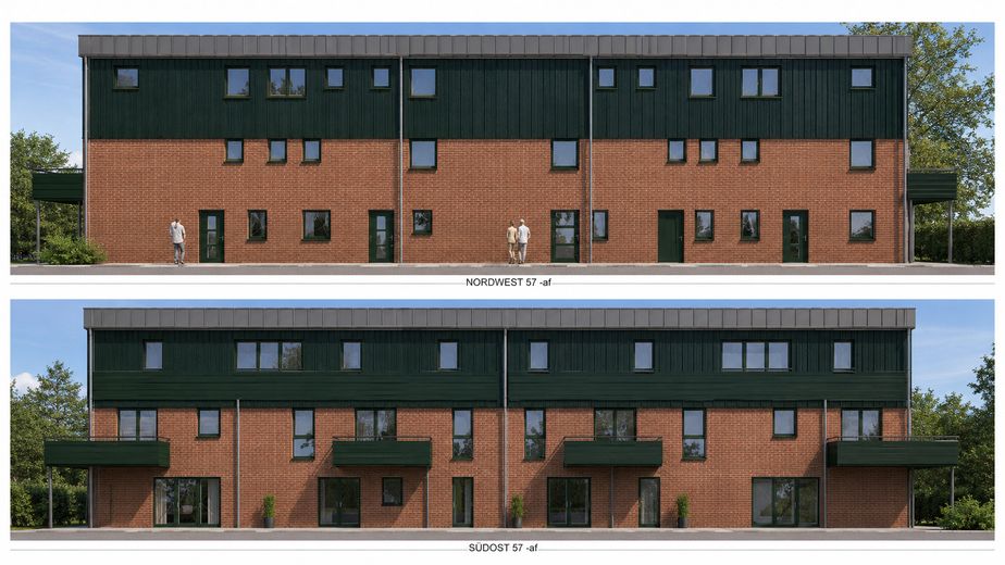 Erstbezug Neubau: Penthouse, 4 Zimmer Wohnung 112 m² Dachterrasse Einbauküche in Neumünster Gadeland – Foto 3