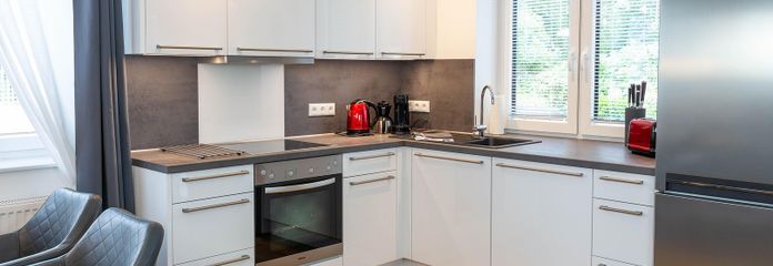 Bungalow Appartement Küche