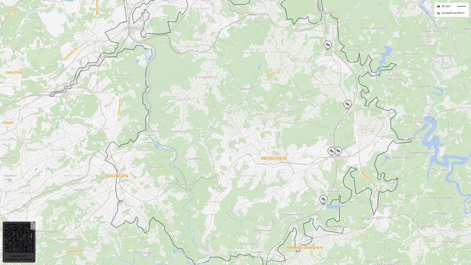 Vielseitige Gewerbeeinheit mit großer Schaufensterfront in guter Lage – Site plan (macro)