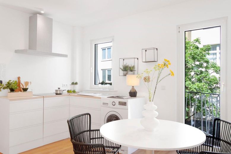 Küche und Essbereich