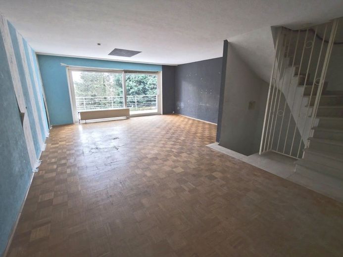 *Rohdiamant mit Potenzial! Großzügiges Reihenhaus in begehrter Wohnlage von Hanau-Steinheim* – Wohnzimmer