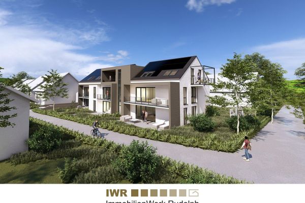 -wonen met uitzicht op de Teck-  NIEUWBOUW 2,5-kamerappartement met overdekt balkon