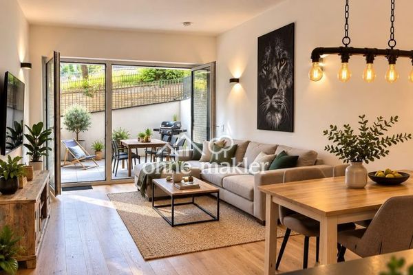 SIN COMISIÓN - Ubicación privilegiada / Moderno apartamento de 2 habitaciones (año de construcción 2018) con terraza, cocina y plaza de garaje subterráneo
