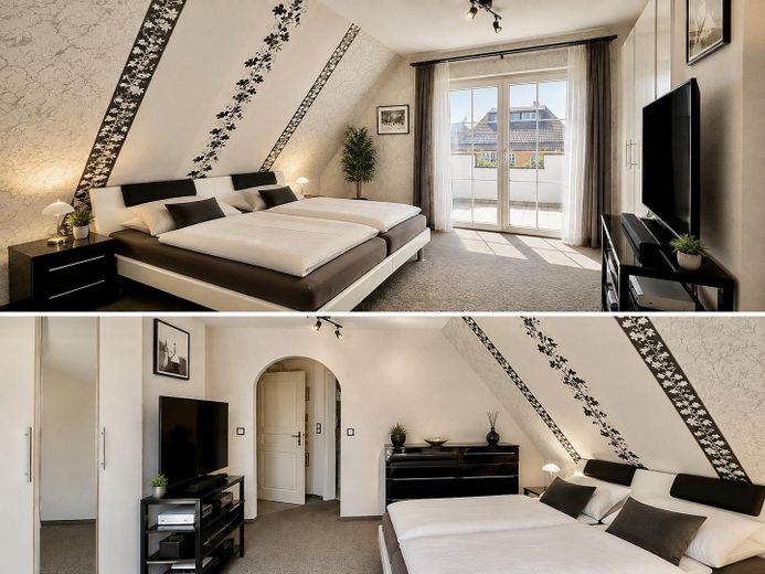 Energooszczędny dom jednorodzinny w stylu wiejskim – Schlafzimmer