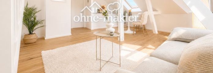 **Traumhafte Maisonette-Wohnung in der Andreasvorstadt** Sofort einziehen // ohne Provision