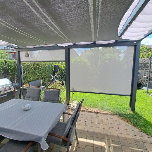 HARİKA YARI MÜSTAKİL EV 125 m², 6 odaya kadar, KOMİSYON YOK – Blick von Terrasse in Garten