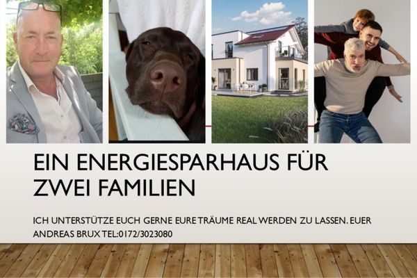 +++Ein Energiesparhaus für zwei glückliche Familien+++ Tel:0172/3023080