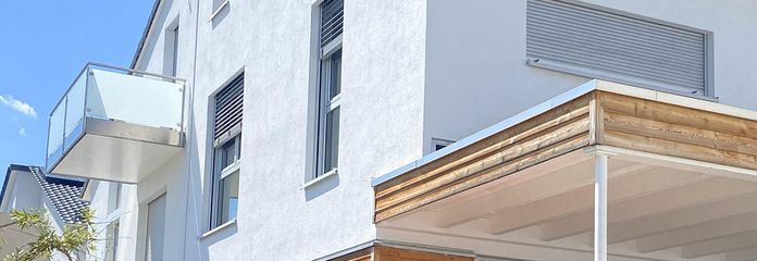 Maison de caractère personnalisée : maison jumelée claire et haut de gamme à Bittenfeld, KfW 55 – Ansicht Süd-Ost