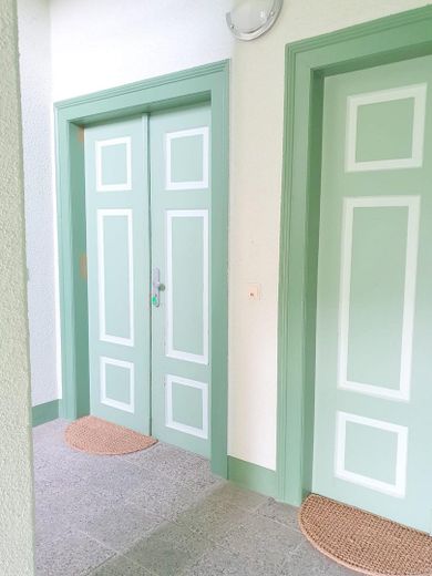 ansprechende 2-Zimmer Wohnung im EG in Flöha – Eingang v. Treppenhaus